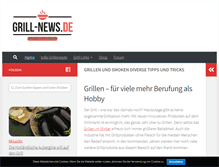 Tablet Screenshot of grill-news.de